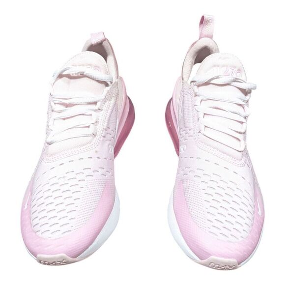 NIKE Air Max 270 'Pink Foam' Running Shoes Size 7Y/W8.5 - Picture 4 of 9